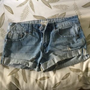 Denim shorts from forever21
